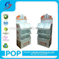 Retail Supermarket Corrugated Cardboard Paper Pallet Custom Pop Displays